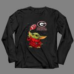 Baby Yoda Georgia Bulldogs Football Star Wars 4 Long Sleeves.jpg