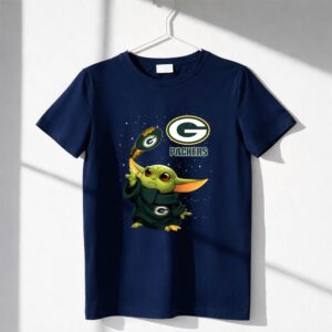 Baby Yoda Green Bay Packers Football Force G Packers Shirt