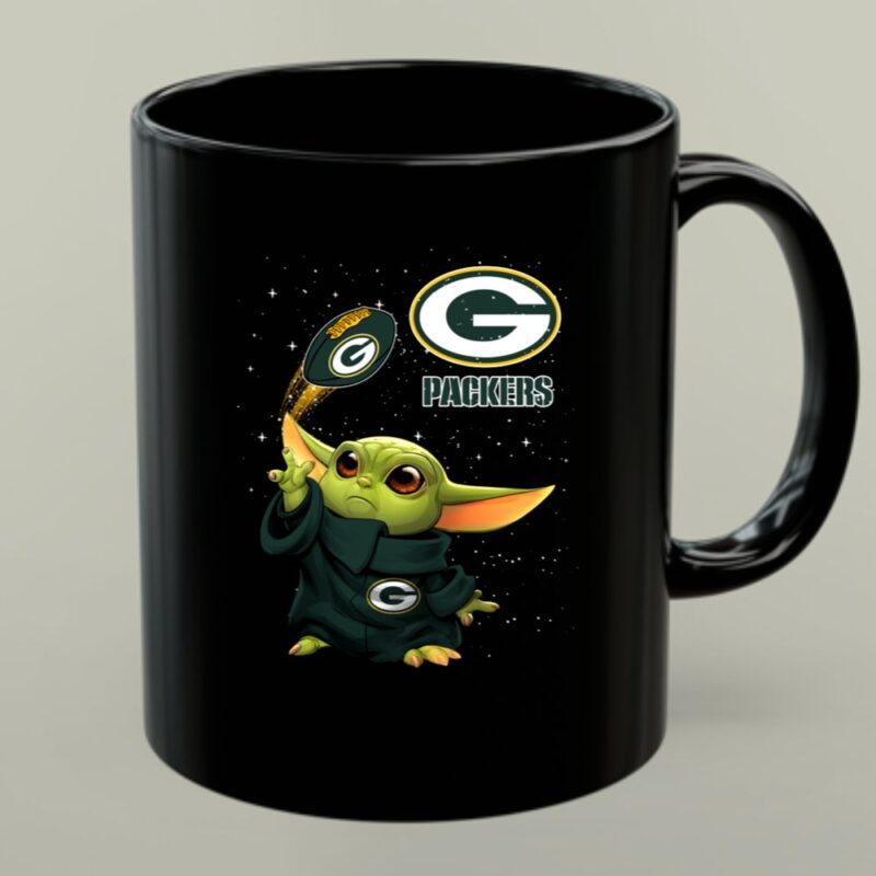 Baby Yoda Green Bay Packers Football Force G Packers 1 mug.jpg