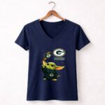 Baby-Yoda-Green-Bay-Packers-Football-Force-G-Packers-9-Womens-V-Neck