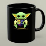 Baby Yoda Heart Los Angeles Lakers And Dallas Cowboys 1 mug.jpg