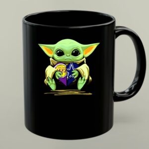 Baby Yoda Heart Los Angeles Lakers And Dallas Cowboys 1 mug.jpg