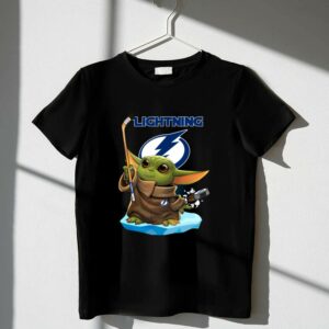 Baby Yoda Hockey Tampa Bay Lightning Puck and Stick 1 T Shirt.jpg