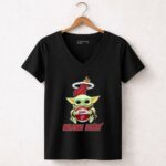 Baby Yoda Hold Ball Miami Heat Basketball Team 5 Womens V Neck.jpg Baby Yoda Hold Ball Miami Heat Basketball Team 5 Womens V Neck.jpg