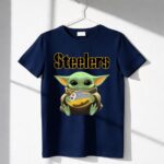 Baby-Yoda-Hold-Ball-Pittsburgh-Steelers-1-T-Shirt