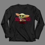 Baby Yoda Holding Football with Oklahoma Sooners 4 Long Sleeves.jpg