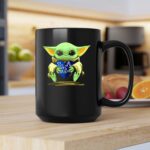 Baby Yoda Holding La Dodgers Dallas Cowboys Heart 2 mug.jpg