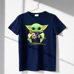 Baby Yoda Holding Mashup Oklahoma Sooners And Dallas Cowboys Heart Shirt
