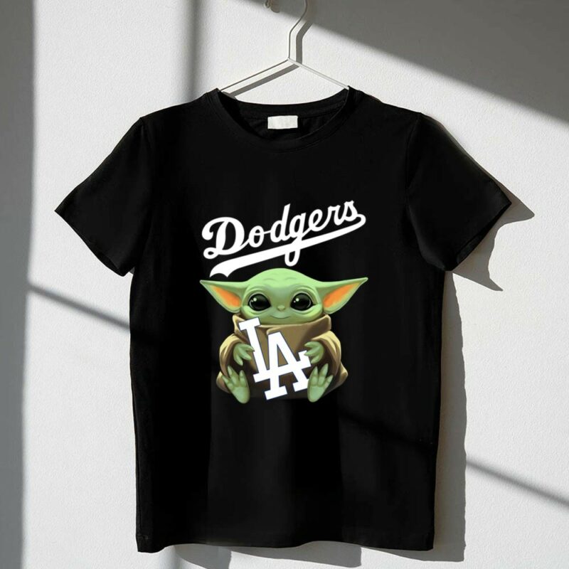 Baby Yoda Hug Los Angeles Dodgers 1 T Shirt.jpg