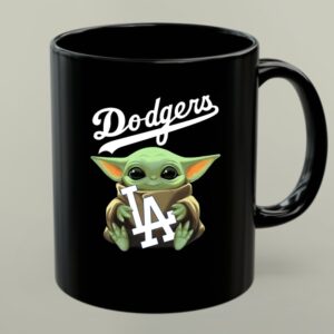 Baby Yoda Hug Los Angeles Dodgers 1 mug 1.jpg