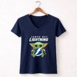 Baby Yoda Hug Tampa Bay Lightning 9 Womens V Neck.jpg