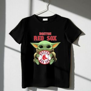 Baby Yoda Hugs The Boston Red Sox Baseball 1 T Shirt.jpg
