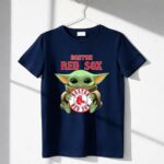 Baby Yoda Hugs The Boston Red Sox Baseball 6 T Shirt.jpg