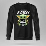 Baby Yoda Hugs The Los Angeles Kings Ice Hockey 8 Sweatshirt.jpg