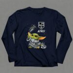 Baby Yoda LA Kings Los Angeles Hockey 9 Long Sleeves.jpg
