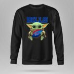 Baby Yoda Loves The Buffalo Bills Star Wars 8 Sweatshirt.jpg