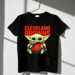 Baby Yoda Loves The Cleveland Browns Star Wars 1 T Shirt.jpg