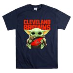 Baby Yoda Loves The Cleveland Browns Star Wars 9 T Shirt.jpg
