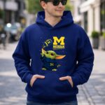 Baby Yoda Michigan Wolverines Football Fan Gear Featuring Iconic Team Spirit 2 Hoodie 2.jpg