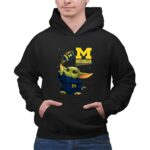 Baby Yoda Michigan Wolverines Football Fan Gear Featuring Iconic Team Spirit 7 Hoodie 2.jpg