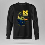 Baby Yoda Michigan Wolverines Football Fan Gear Featuring Iconic Team Spirit 8 Sweatshirt 2.jpg