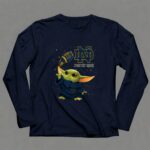 Baby Yoda ND Notre Dame Fightin Irish Football 9 Long Sleeves 1.jpg