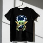 Baby Yoda Nittany Lions Football Fan 1 T Shirt.jpg