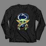 Baby Yoda Nittany Lions Football Fan 4 Long Sleeves.jpg