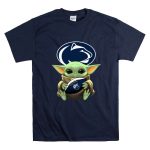 Baby Yoda Nittany Lions Football Fan 9 T Shirt.jpg