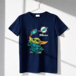 Baby Yoda Reach Ball Miami Dolphins Football 6 T Shirt.jpg