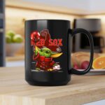 Baby Yoda Red Sox Baseball Magic 2 mug 1.jpg