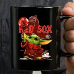 Baby Yoda Red Sox Baseball Magic 3 mug 1.jpg