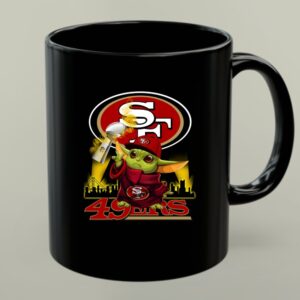 Baby Yoda San Francisco 49ers with Super Bowl 2019 2020 1 mug.jpg