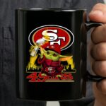 Baby Yoda San Francisco 49ers with Super Bowl 2019 2020 3 mug.jpg