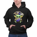 Baby Yoda Star Wars Baltimore Ravens Football Crossover 7 Hoodie.jpg