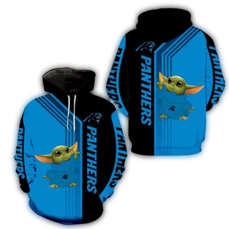 Baby Yoda Star Wars Carolina Panthers Gift For Sport Fans 3D Hoodie All Over Print 1.jpg