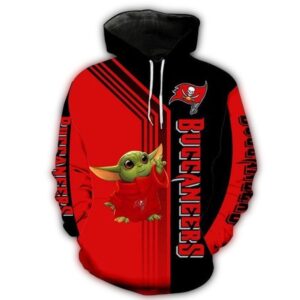 Baby Yoda Star Wars Tampa Bay Buccaneers Logo 3D Hoodie All Over Print 1.jpg