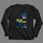 Baby Yoda Tampa Bay Lightning Hockey Fan Art Grogu Jedi Force Skating Puck 4 Long Sleeves.jpg