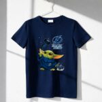 Baby Yoda Tampa Bay Lightning Hockey Fan Art Grogu Jedi Force Skating Puck 6 T Shirt.jpg