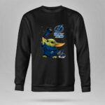 Baby Yoda Tampa Bay Lightning Hockey Fan Art Grogu Jedi Force Skating Puck 8 Sweatshirt.jpg