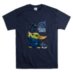 Baby Yoda Tampa Bay Lightning Hockey Fan Art Grogu Jedi Force Skating Puck 9 T Shirt.jpg