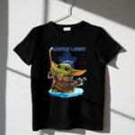 Baby Yoda Toronto Maple Leafs Hockey Star Wars Crossover 1 T Shirt.jpg