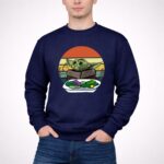 Baby Yoda Yelling At The Table Mountains 70s Sunset Forest 3 Sweatshirt.jpg