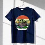 Baby Yoda Yelling At The Table Mountains 70s Sunset Forest 6 T Shirt.jpg