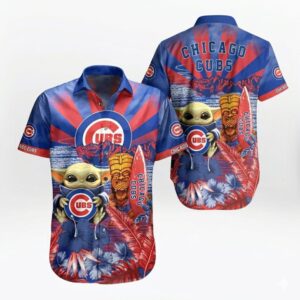 Baby Yoda and Tiki Surf Chicago Cubs Summer Hawaiian shirt 1.jpg
