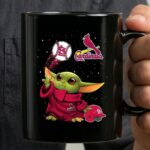 Baby Yoda with St Louis Cardinals Baseball Starry 3 mug.jpg