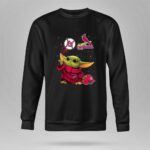 Baby Yoda with St Louis Cardinals Baseball Starry 8 Sweatshirt.jpg