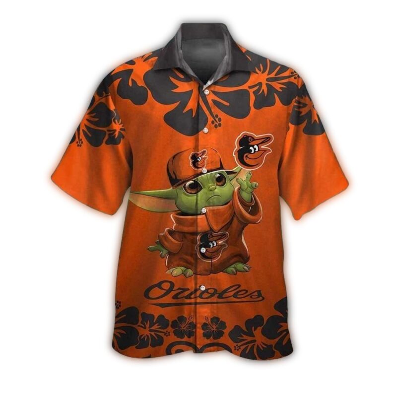 Baltimore Orioles Star Wars Baby Yoda Hawaiian Shirt 1.jpg