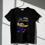 Baltimore Ravens Baby Yoda Star Wars Football Crossover 1 T Shirt.jpg