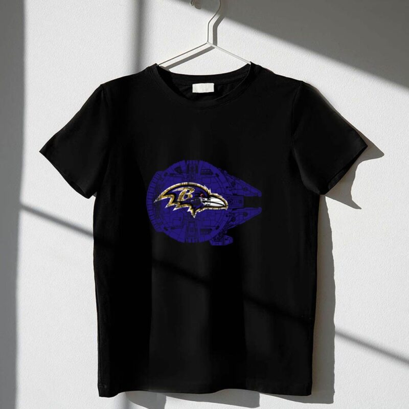 Baltimore Ravens The Millennium Falcon Star Wars 1 T Shirt.jpg